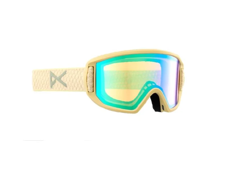 Anon Relapse Jr. Snow Kids Goggles + MFI - Mushroom/Green Amber