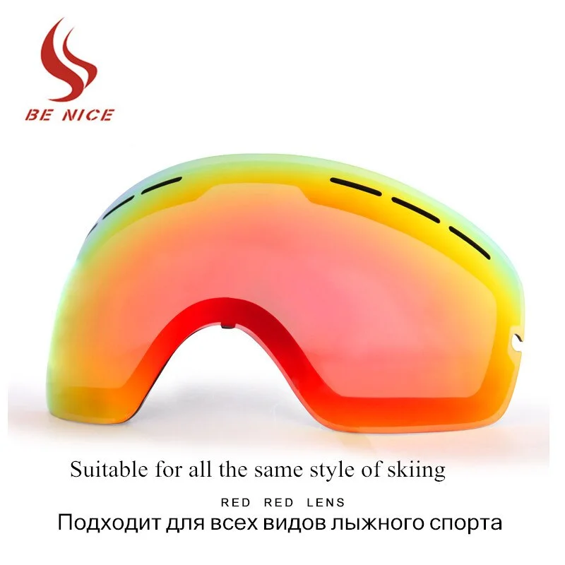 BE NICE Ski Goggles Lens UV400