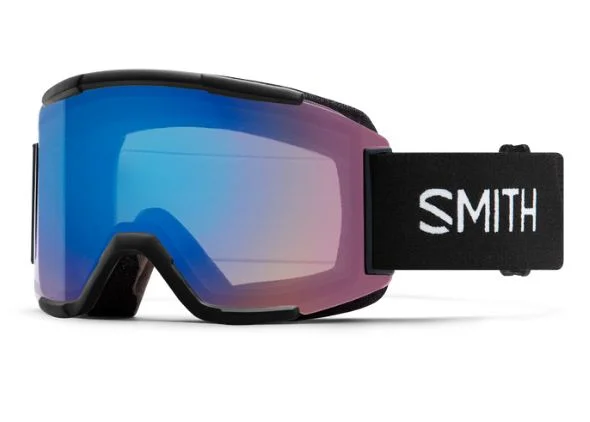 Smith Squad Black || ChromaPop Storm Rose Flash Goggles