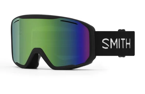 Smith Blazer Black | Green Sol-X Mirror Goggles