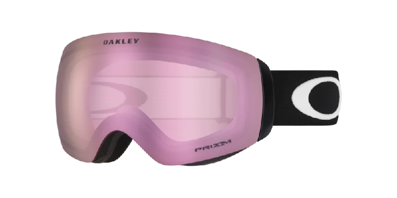 OAKLEY FLIGHT DECK M  Prizm Snow Hi Pink Lenses + Matte Black Strap