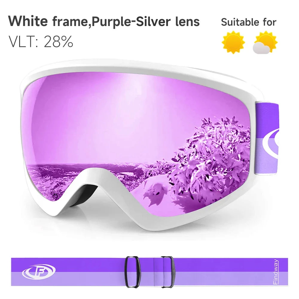 White purple silver