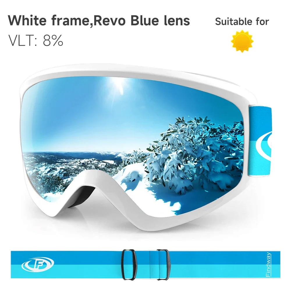 White Frame Blue