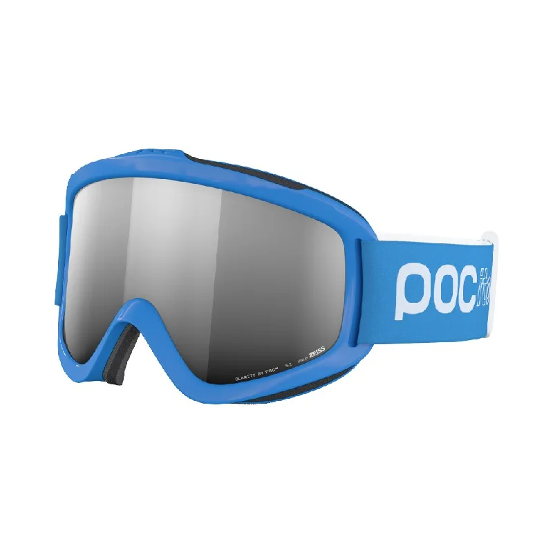 Goggles POC Pocito Iris Fluorescent Blue - Partly Sunny Silver