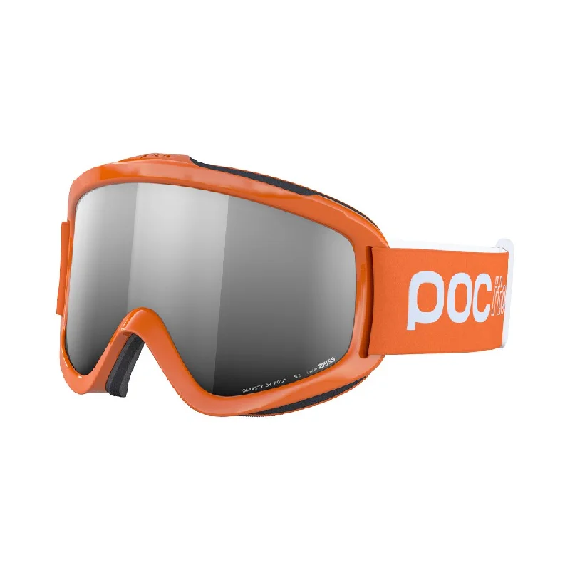 Goggles POC Pocito Iris Fluorescent Orange - Partly Sunny Silver