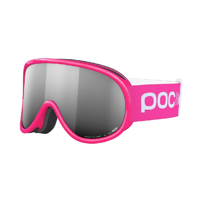 Goggles POC Pocito Retina Fluorescent Pink - Partly Sunny Silver