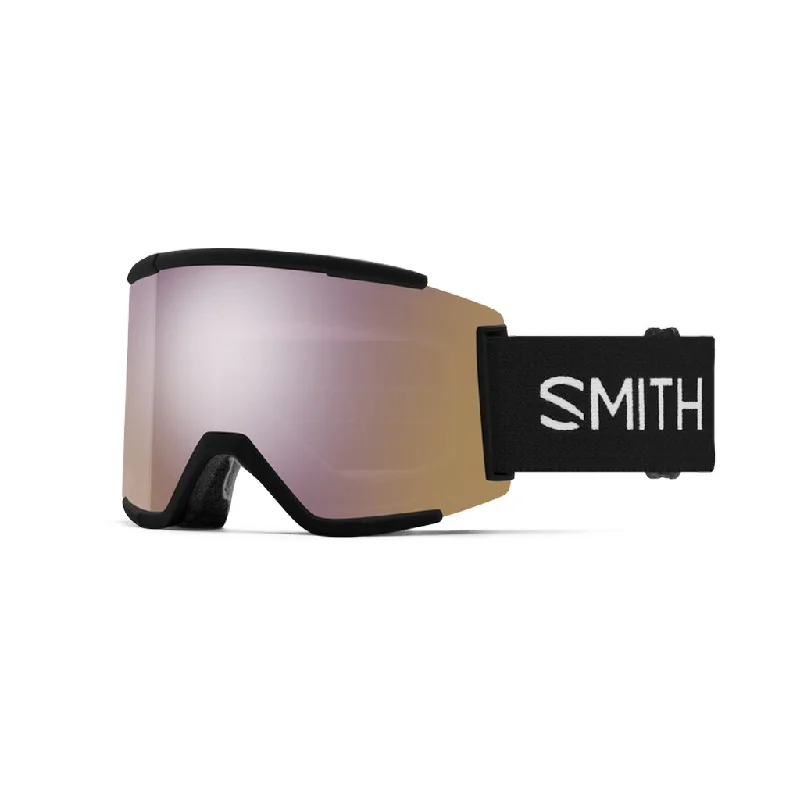 Goggles Smith Squad XL Black - ChromaPop Everyday Rose Gold Mirror