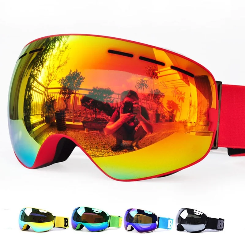 HUOXIN Snowboard Goggles - AntiFog