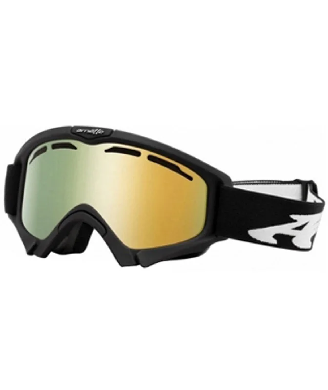 Arnette Mini Series Kid's Snow Goggles AN5005 - Black w/ Gold Chrome Lens