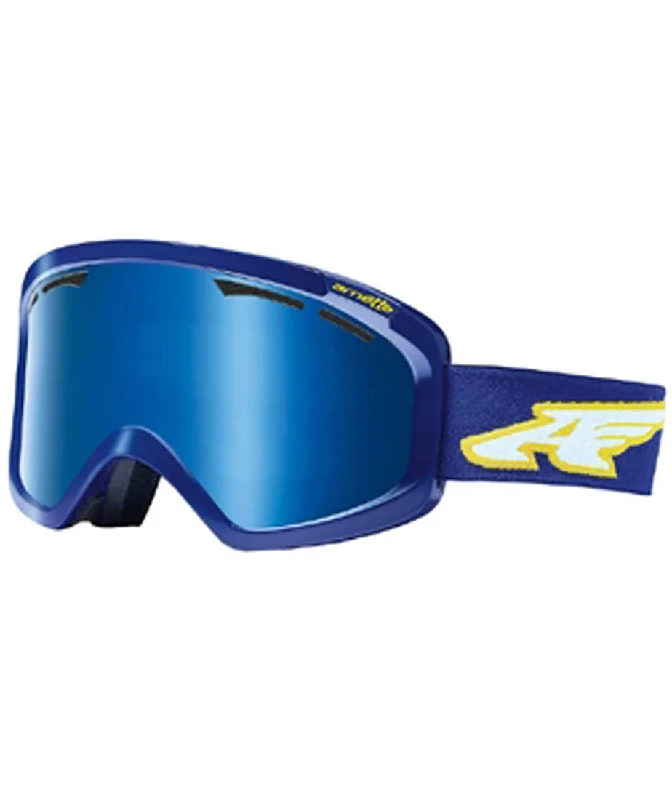 Arnette Windshield Snow Goggles AN5007 - Team Blue/Yellow w/ Ice Chrome Lens