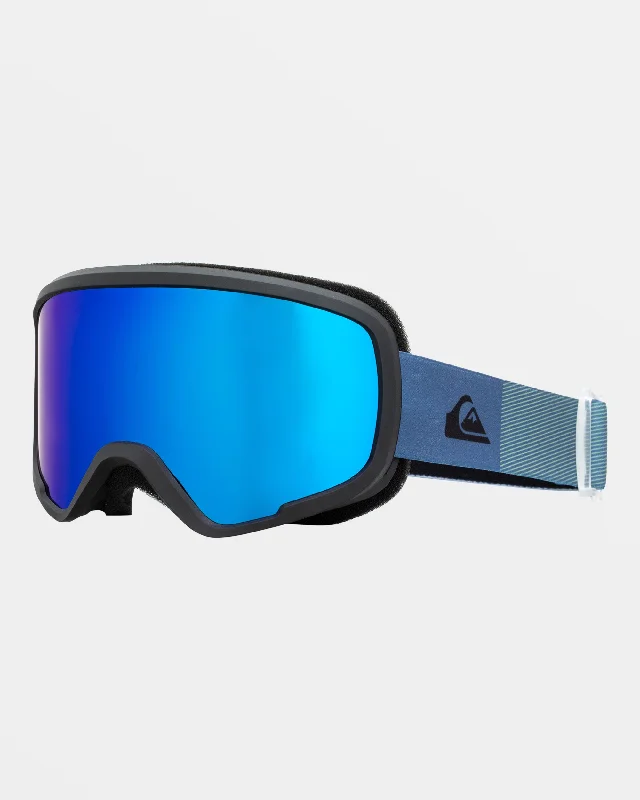 Boys 8-16 Shredder Snow Goggles - Flint Stone/Blue Ml S3