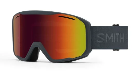 Smith Blazer Slate | Red Sol-X Mirror Goggles