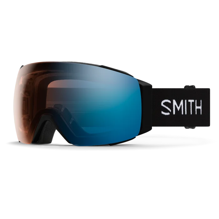 BLACK LOW BRIDGE FIT w/ChromaPop Pro PhotoChromic Blue Mirror + ChromaPop Storm Blue Sensor Mirror