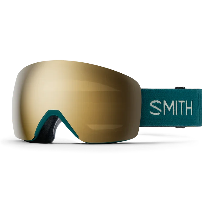 SMITH SKYLINE WITH MALACHITE CHROMAPOP SUNBLACK GOLD MIRROR LENS