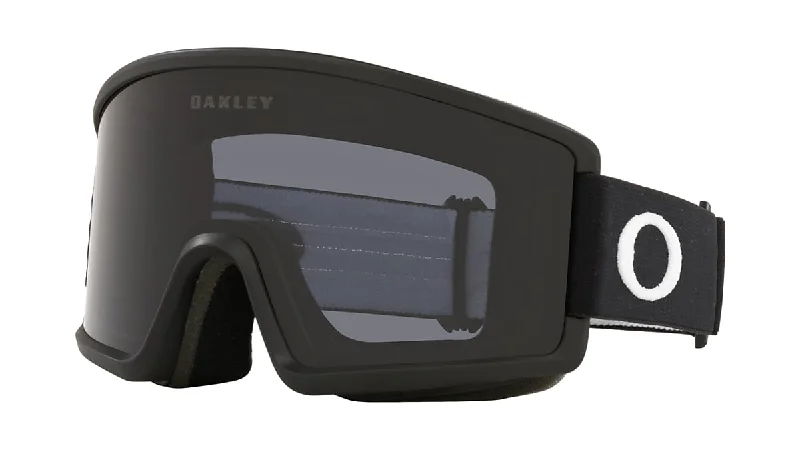 Target Line M Snow Goggles - Matte Black w/ Dark Grey