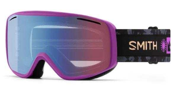 Smith Rally Vivid Violet | Blue Sensor Mirror Goggles