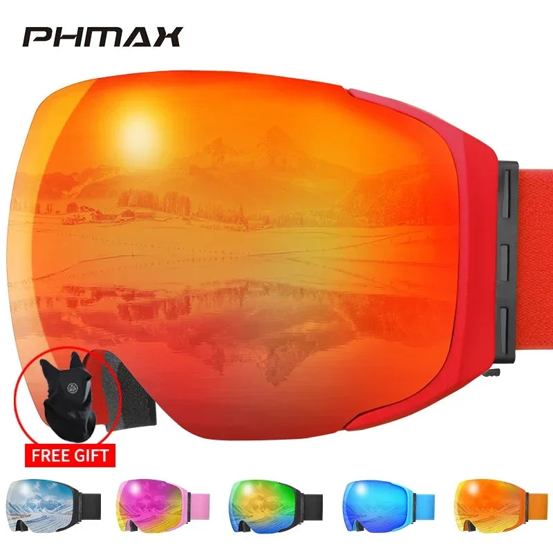 PHMAX Winter Ski Snowboard Goggles