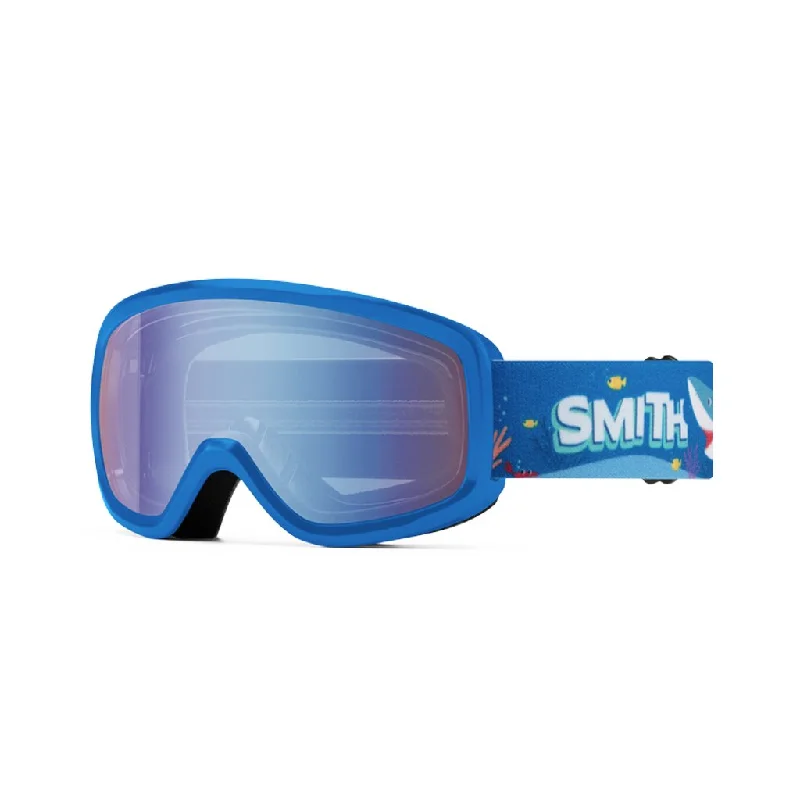 Youth Goggles Smith Snowday Cobalt Shark Balt - Blue Sensor Mirror