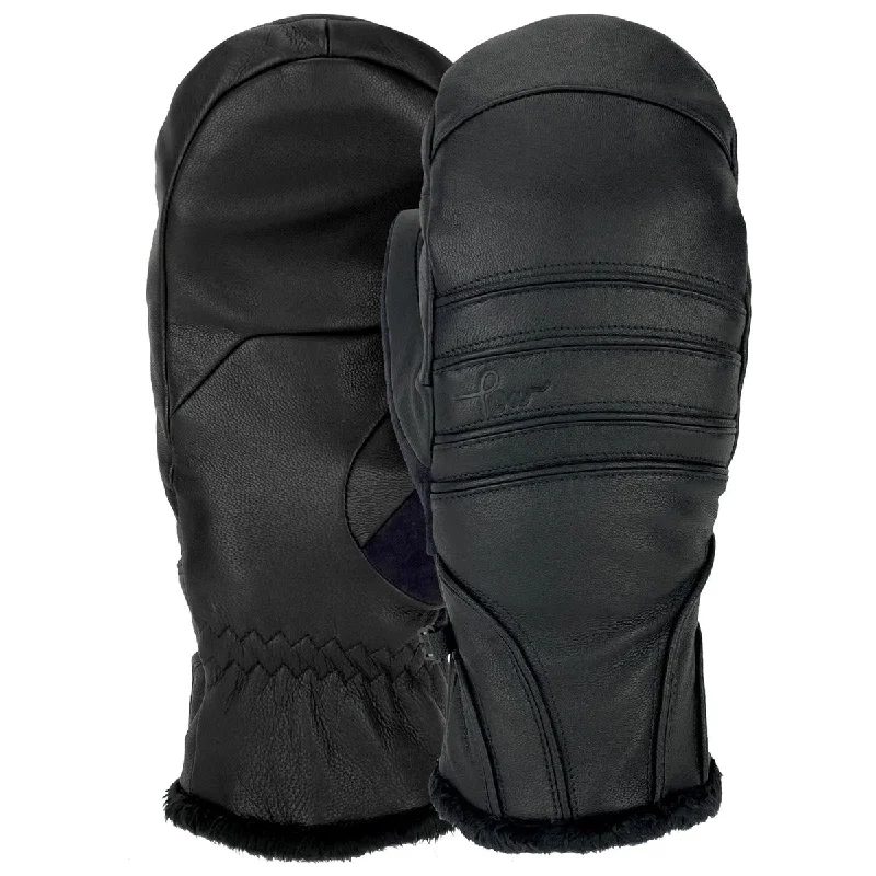 POW Womens Revival Mitt Snowboard Gloves - Black