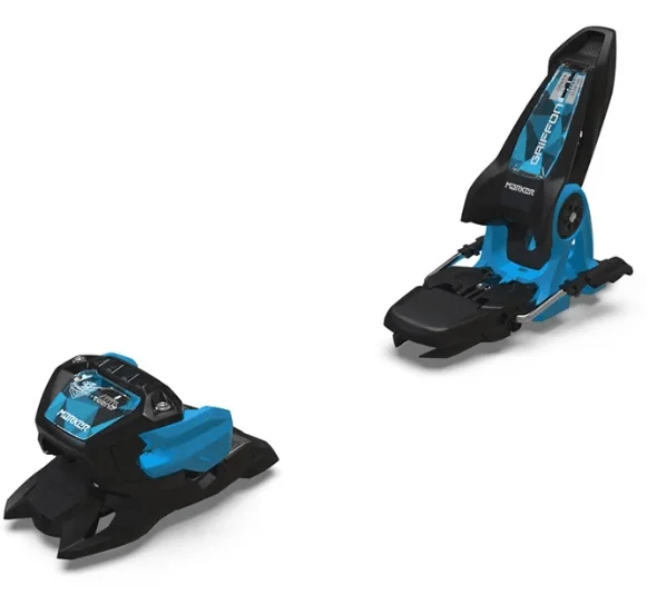 Marker Griffon 13 Bindings with 100mm Brakes - Black/Blue