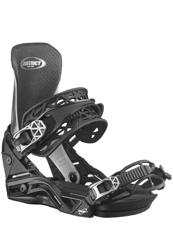 Salomon Men's District Pro Team Snowboard Bindings