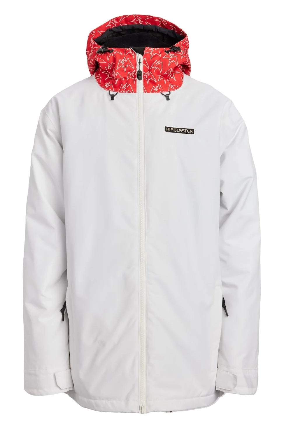 Airblaster Freedom Parka Jacket Mens 2024 White Cherry Terry