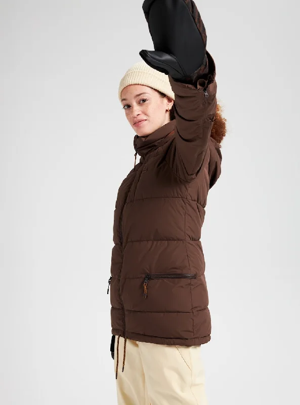 Burton Keelan Womens Jacket Seal Brown