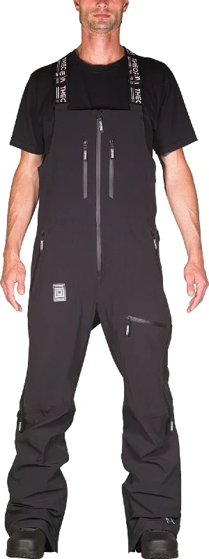 L1 Huro Mens Bib Pants Black